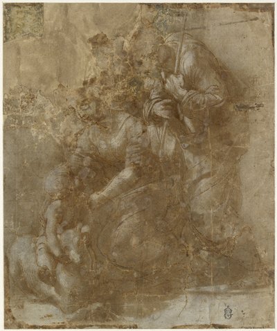 Die Heilige Familie mit dem Lamm, WA1951.46 von Raffaello Sanzio Raphael